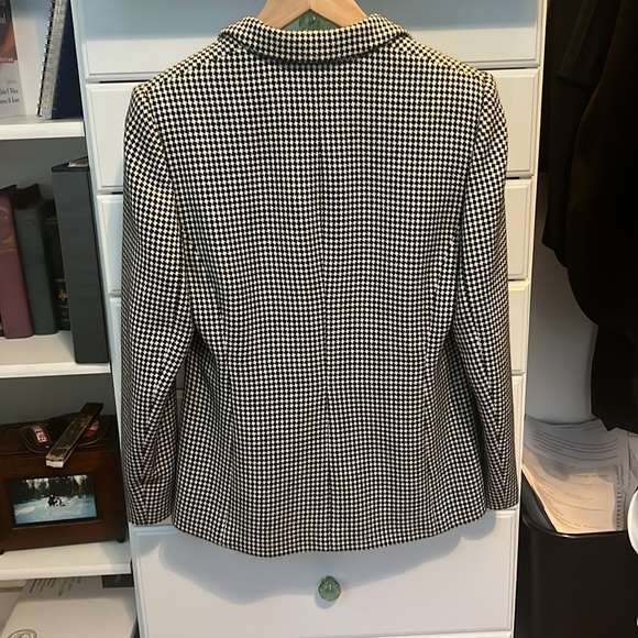 Black & White Hounds tooth W Blazer - Picture 5 of 5